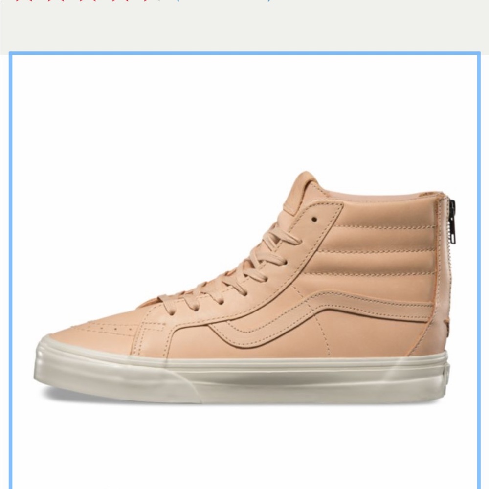 Vans Veggie Tan Leather Women’s Hightop Shoes